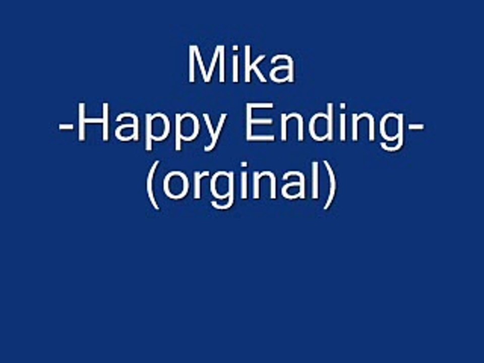 Mika -Happy Ending- (Original)