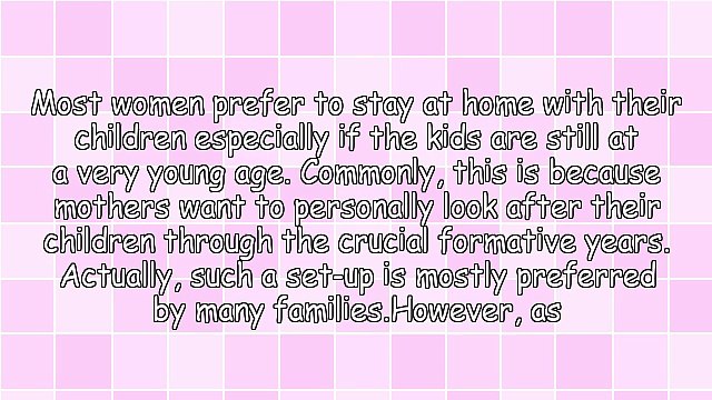 Work From Home Opportunities For The Good Moms