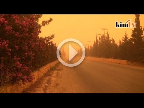 Ribut pasir landa Lubnan, dua dilaporkan terbunuh