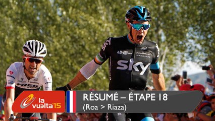Résumé - Étape 18 (Roa / Riaza) - La Vuelta a España 2015