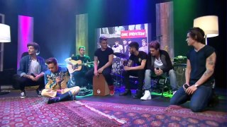 One Direction singing Little Things (1D DAY)