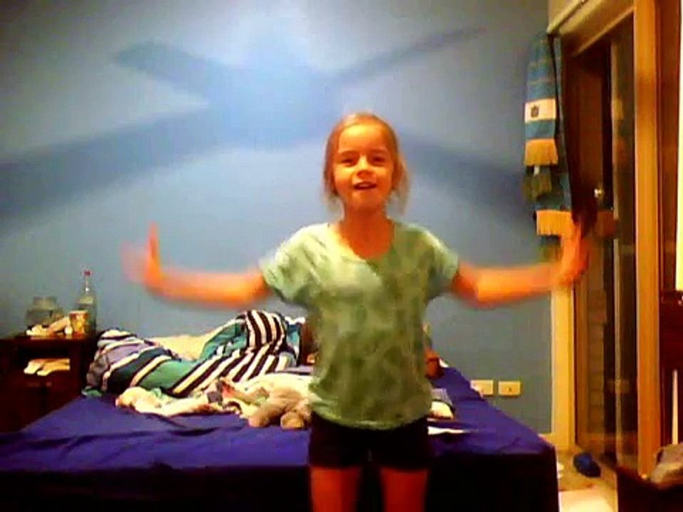 Little Sister Sings To (Rachel Platten) Fight Song!!