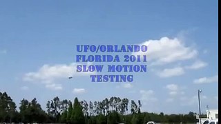 UFO ORLANDO FLORIDA 2011 SLOW MOTION