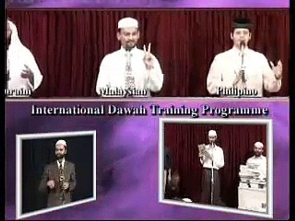 Dr.Zakir Naik's dialogue with Sri Ravi Sankar in Tamil 1