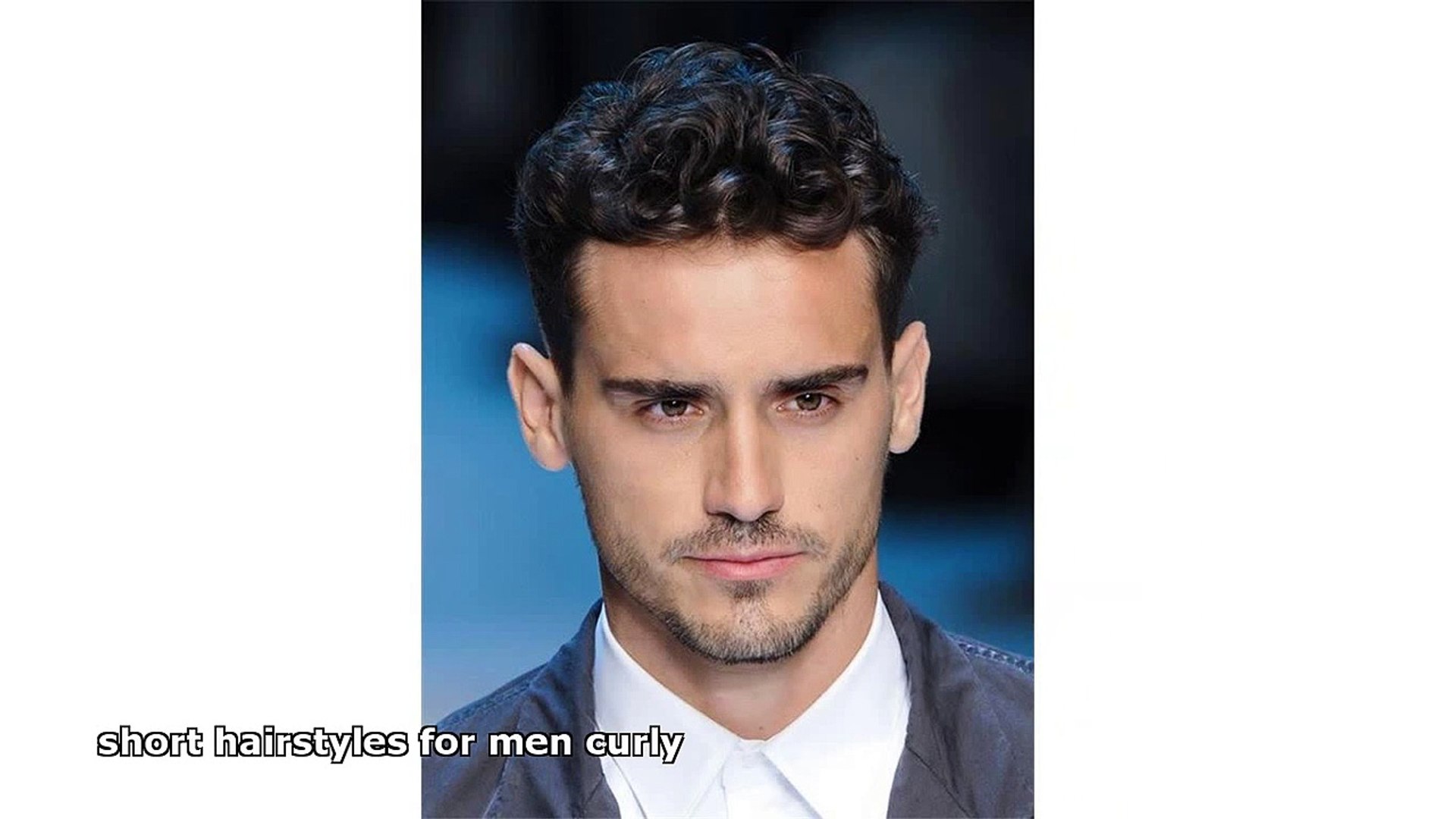 Short Hairstyles For Men Curly Video Dailymotion