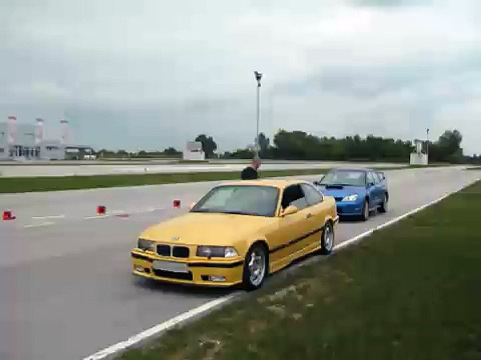 Kajza BMW M3 E36 onboard - spirited driving - part 2/4. Supersprint street exhaust with 784302 decat
