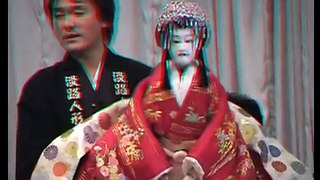 Japanese Puppet theater in 3D