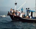 Procesión del Carmen en Lastres (Asturias)