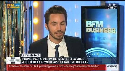 La minute tech: Microsoft était-il la vraie vedette de la Keynote d'Apple ? - 10/09