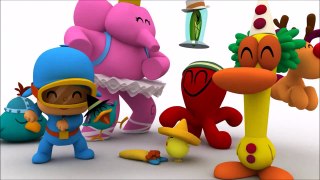 Wheels on The bus and other nursery rhymes compilation danced by Pocoyo #PocoyoDisco