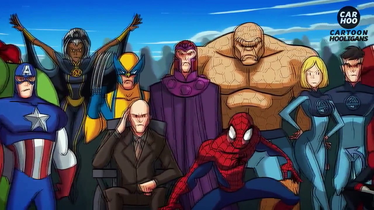 Dragon ball Z vs Marvel [RusDub] Жемчуг дракона против Марвела