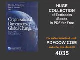 Organizational Dimensions of Global Change No Limits to Cooperation Human Dimensions of Global Chang