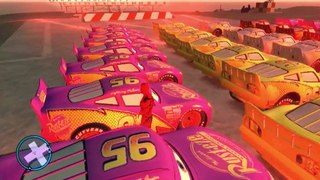 Disney Pixar Cars Lightning McQueen car deadpool and Spiderman