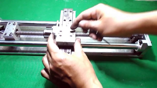 Homemade Wood Metal Mini Micro Nano Lathe Machine DIY Axis Tailstock Plans CNC Linear Rails Project