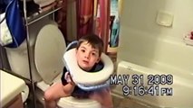 Kids Stuck In Stuff and start to weeping after sometime start to laughing  | fun video clips 2015