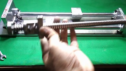 Homemade Wood Metal Mini Micro Nano Lathe Machine DIY Axis Tailstock Plans CNC Linear Rails Project