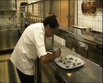 Chef Nino Di Costanzo ** Michelin - Pasta e Patate con mazzancolle e seppie alla brace