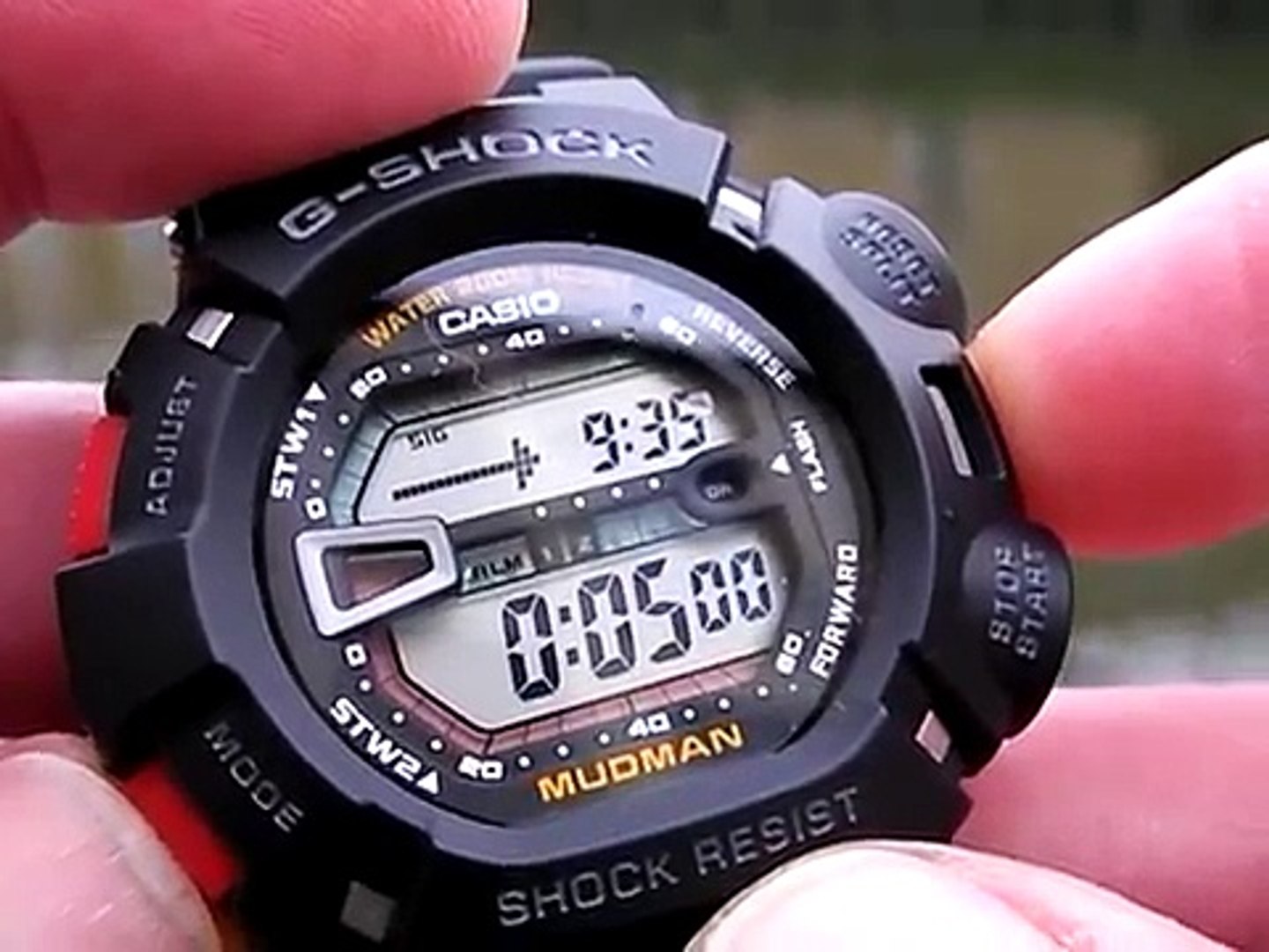 Casio G-shock Mudman G-9000-1VER - video Dailymotion