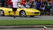 Ferrari 355 Burnout And Acceleration - 2010 FCA Ottawa Demo Zone