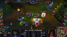 Korea OGN VS EU Game 2 Madlife Blitzcrank VS Edward Thresh Highlights   LoL Shanghai Allstars 2013 M