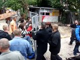 Tacheles Räumung und Zerstörung der Künstlerkantine am 15. Juli 2011