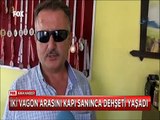 İki vagon arasını kapı sanan görme engelli vatandaşın can pazarı yaşadığı anlar