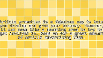 Leaping Ahead Of The Competition With Article Promotion
