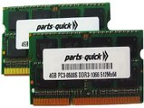 Details 8GB 2X 4GB PC3-8500 1067MHz DDR3 APPLE RAM MEMORY SODIMM 204pin (PARTS Top