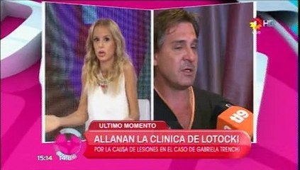 Allanan la clínica de Anibal Lotocki