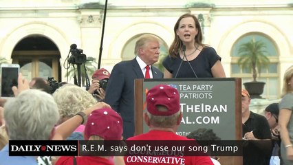 R.E.M. Says Don't Use Our Song Trump
