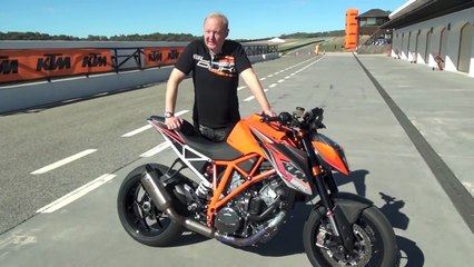 KTM 1290 Super Duke R ready for trackdays (deutsch)