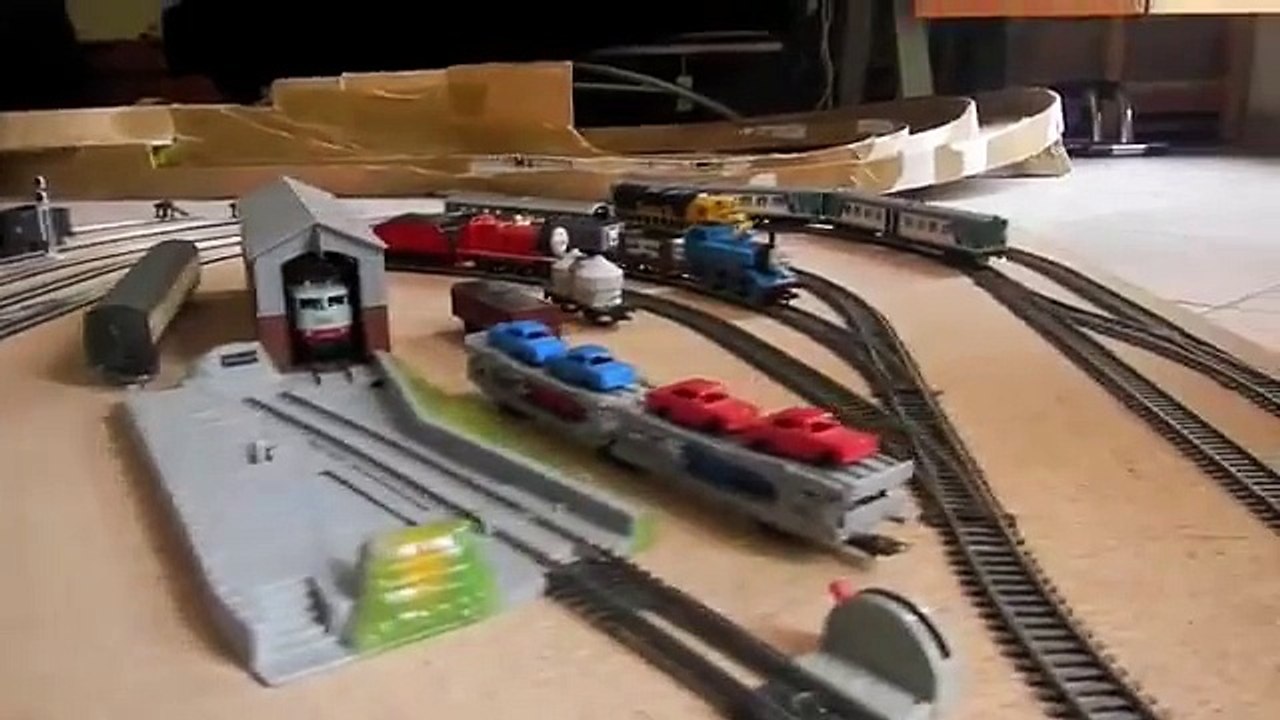 Trenini Lima, Rivarossi e Thomas durante una giornata di pioggia!