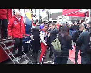 Dans les coulisses du Road Show de Sébastien Loeb à Haguenau le 5 décembre 2009