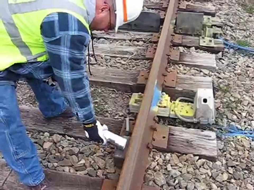 Me and Elton Testing the Defect Detector (February 24, 2010)