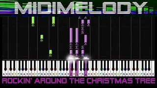 Rockin' Around The Christmas Tree Piano Tutorial