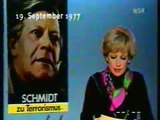 Tagesschau vom 19.09.1977- Neue Erkenntnisse über die Schleyer-Entführung vom 05.09.77