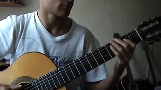 Francisco Tarrega - Estudio (study) No.19 en E minor classical guitar cover