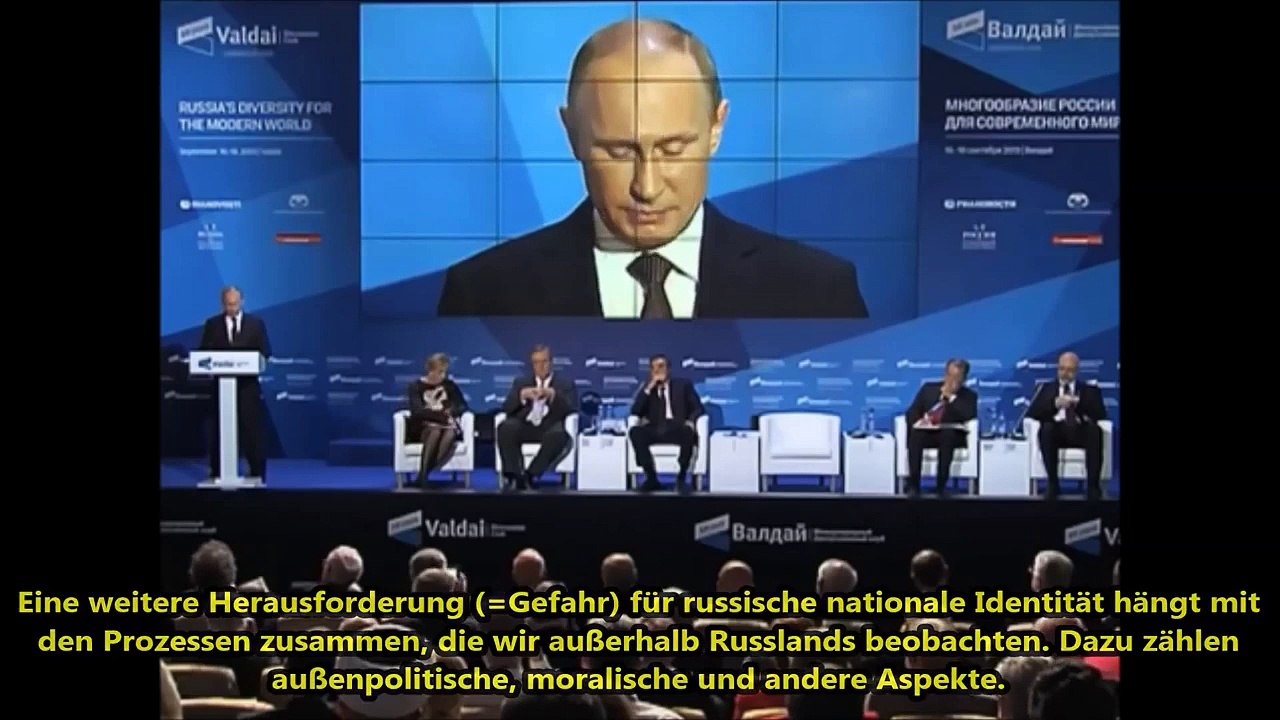Putin: Europas Kulturverfall - Satan und Gott werden gleichgestellt