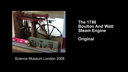 James Watt's Genius: Boulton & Watt Rotative Beam Engine 1788