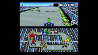 If MarioKart 8 was made for the SNES!