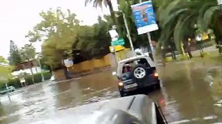 Wakeboarding on Palermo's Streets