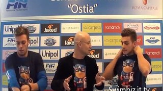 Greg Paltrinieri e Gabriele Detti per Swimbiz