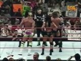 Road Dogg, X-Pac, & The Rock vs. HHH, Billy Gunn, & Chyna - 07.12.99