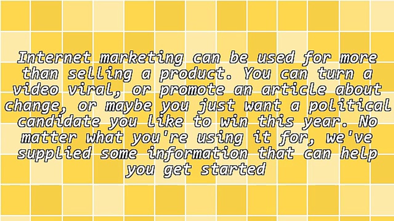 Tips And Advice To Help You With Internet Marketing