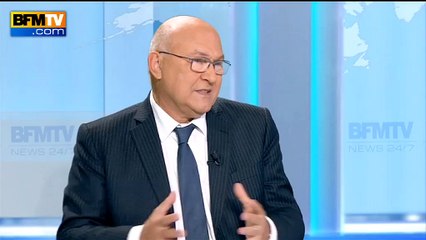 Michel Sapin: "Presque 12 millions de foyers fiscaux concernés par des baisses d'impôts en 2 ans" (BFMTV)