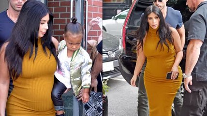 Kim Kardashian zeigt ihre Herbstmode in New York