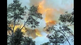 שריפה ענקית בכרמל - Huge fire in carmel isarel