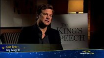 Colin Firth and Geoffrey Rush, The King's Speech - Cineplex Interview
