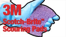 Quick & Effective Scouring with 3M™ Scotch-Brite™ Purple Scouring Pads