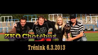 Trénink ZKO Chotěbuz 6.3.2013